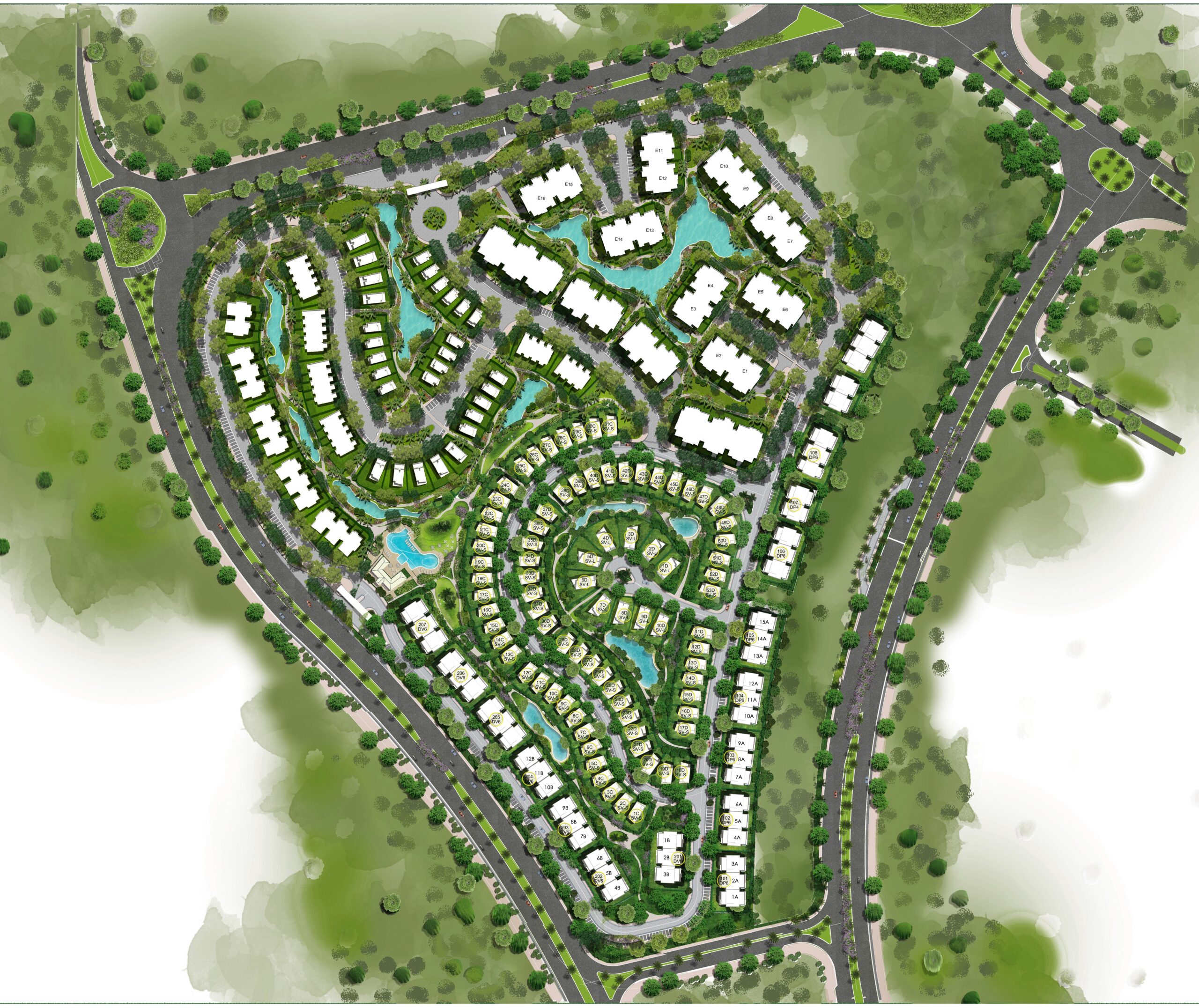 Ivoire West master plan