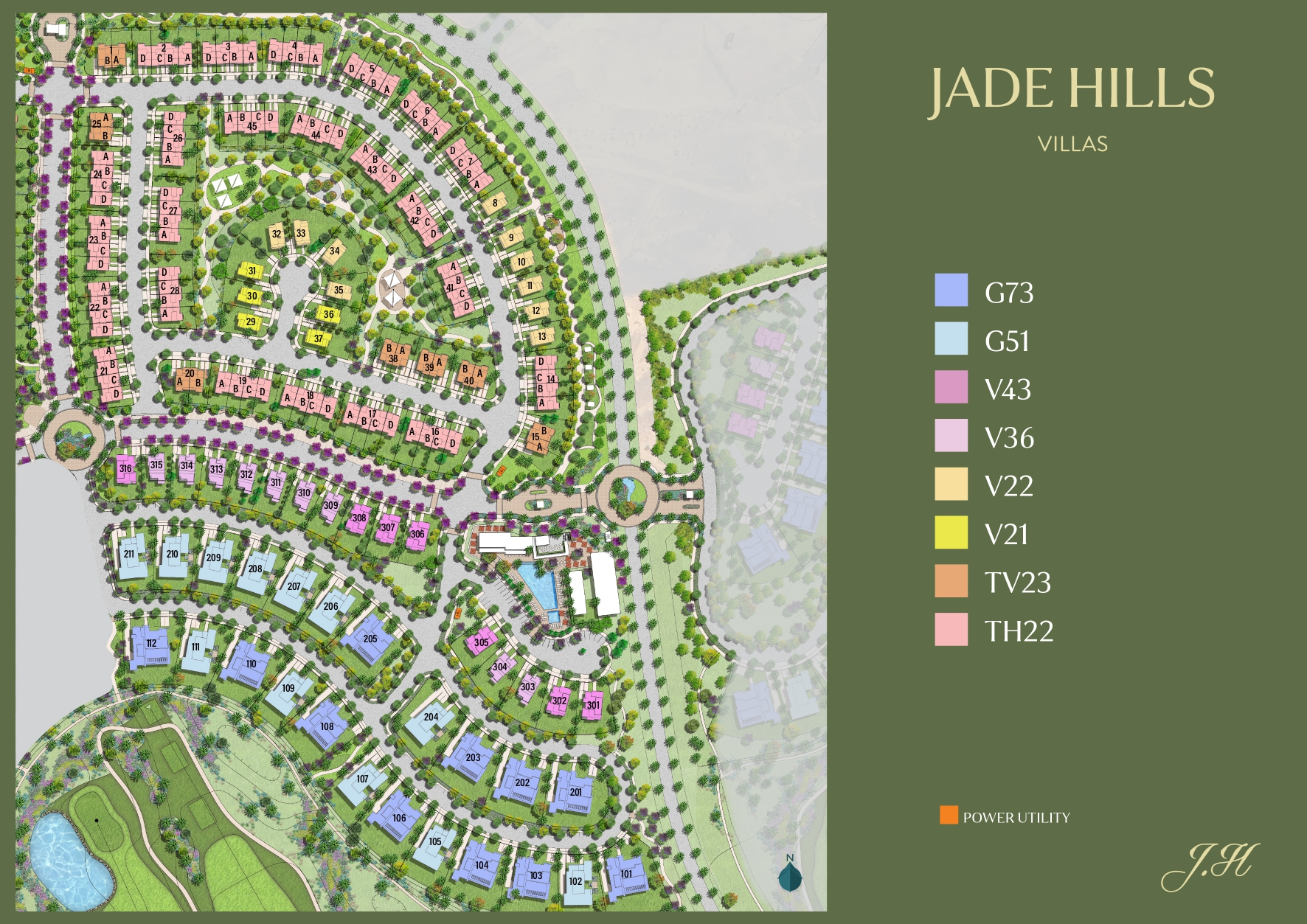 Jade Hills – City Gate master plan