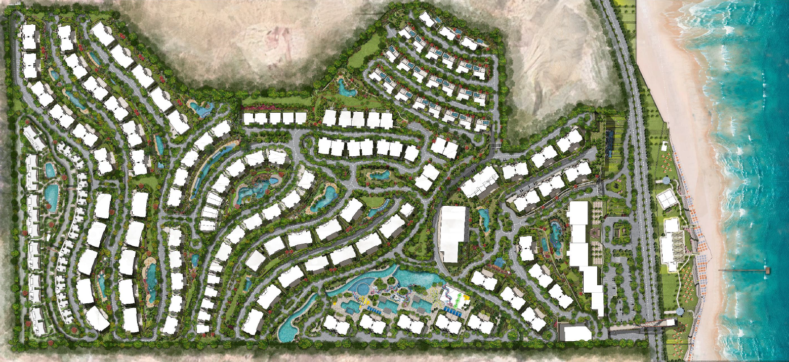 Jebal El Sokhna -Aqua zone master plan