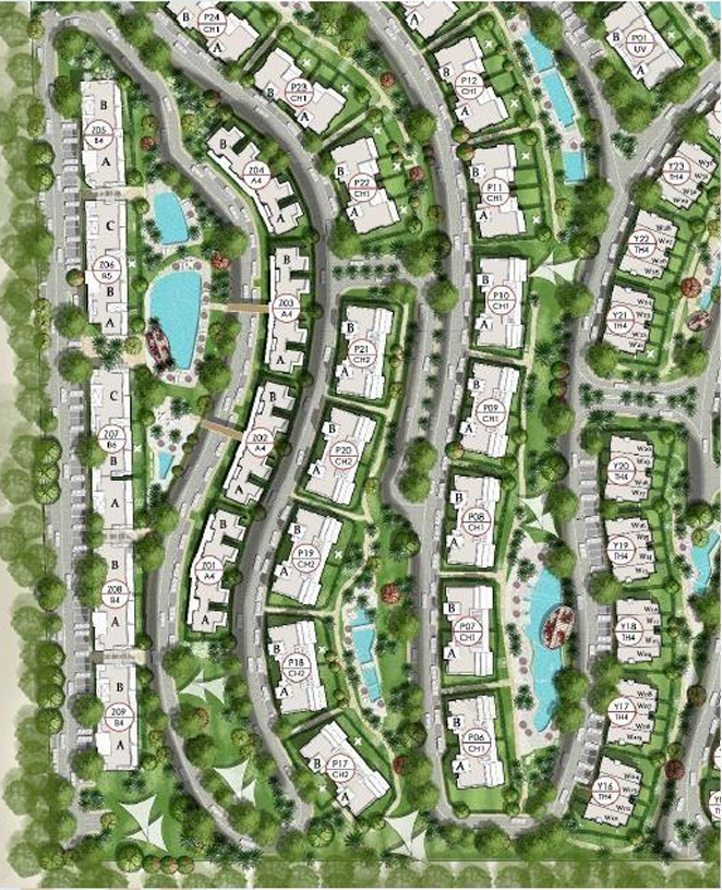 Jebal El Sokhna -Crimson Heights master plan