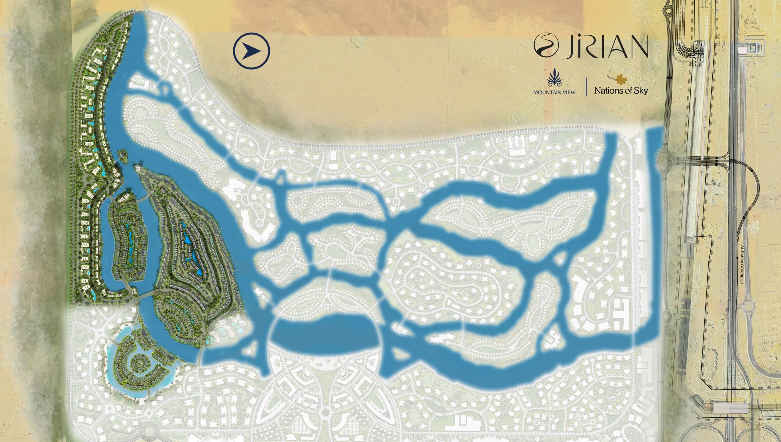 Jirian – Mountain View master plan
