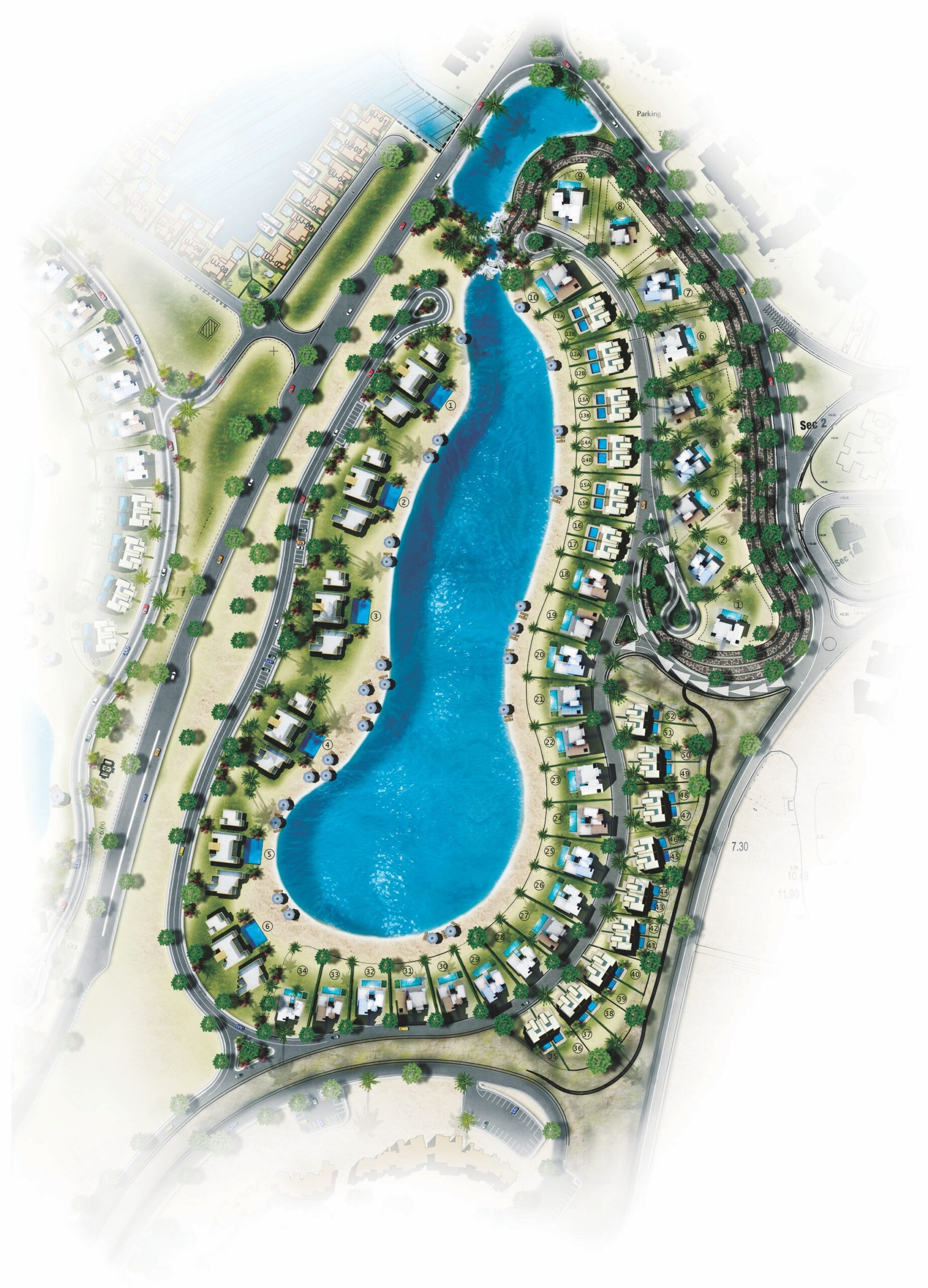 Joubal El-Gouna master plan