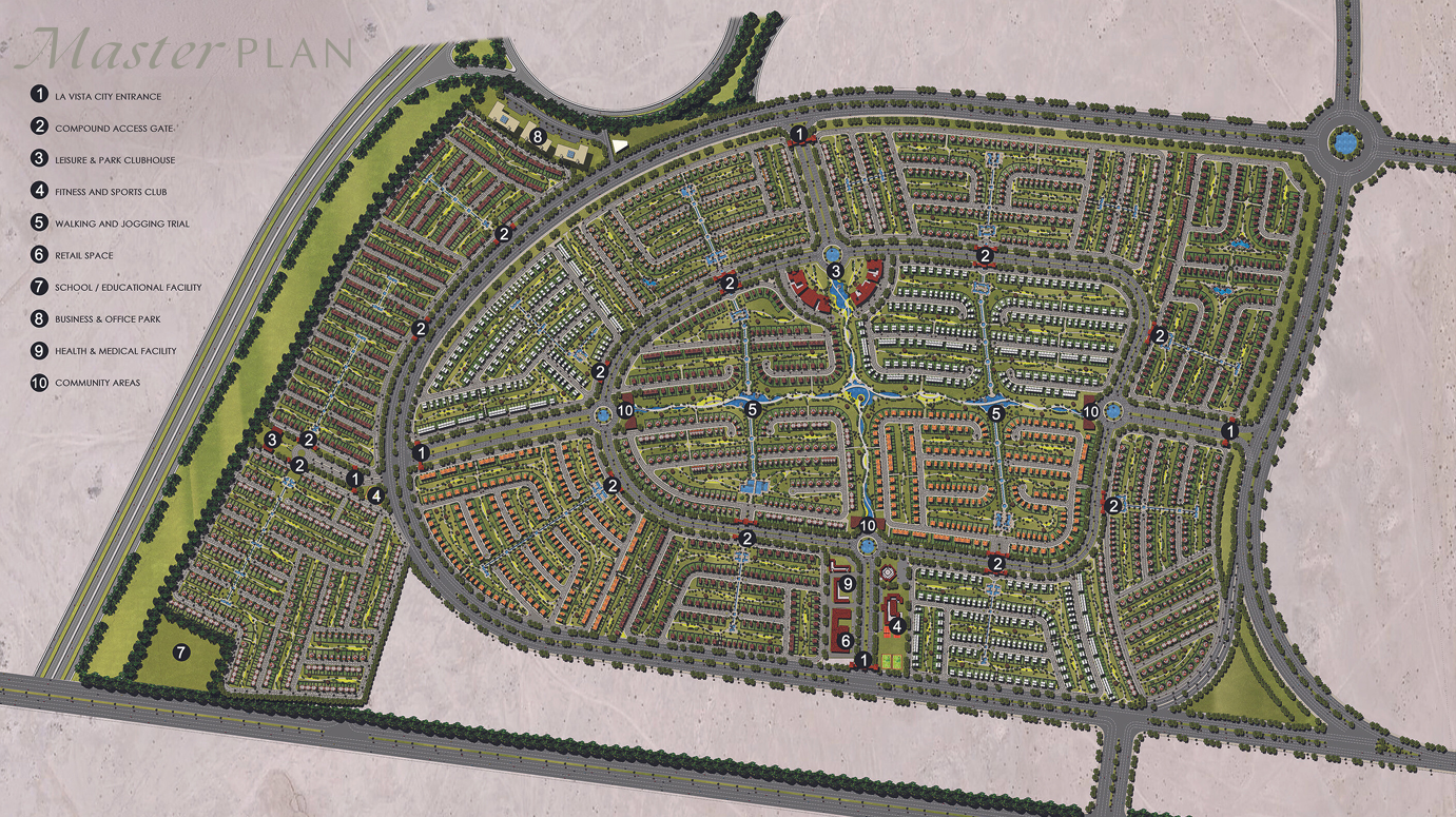 LA VISTA CITY master plan