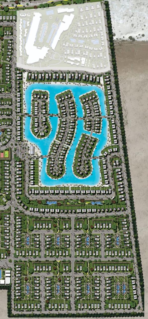 Lagoona – La Vista Ras El Hekma master plan