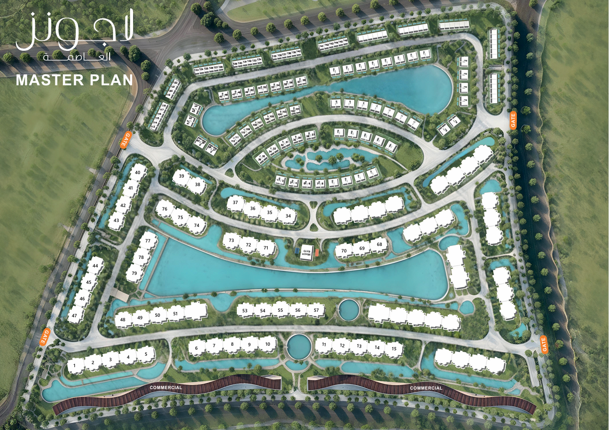 Lagoons New Capital master plan