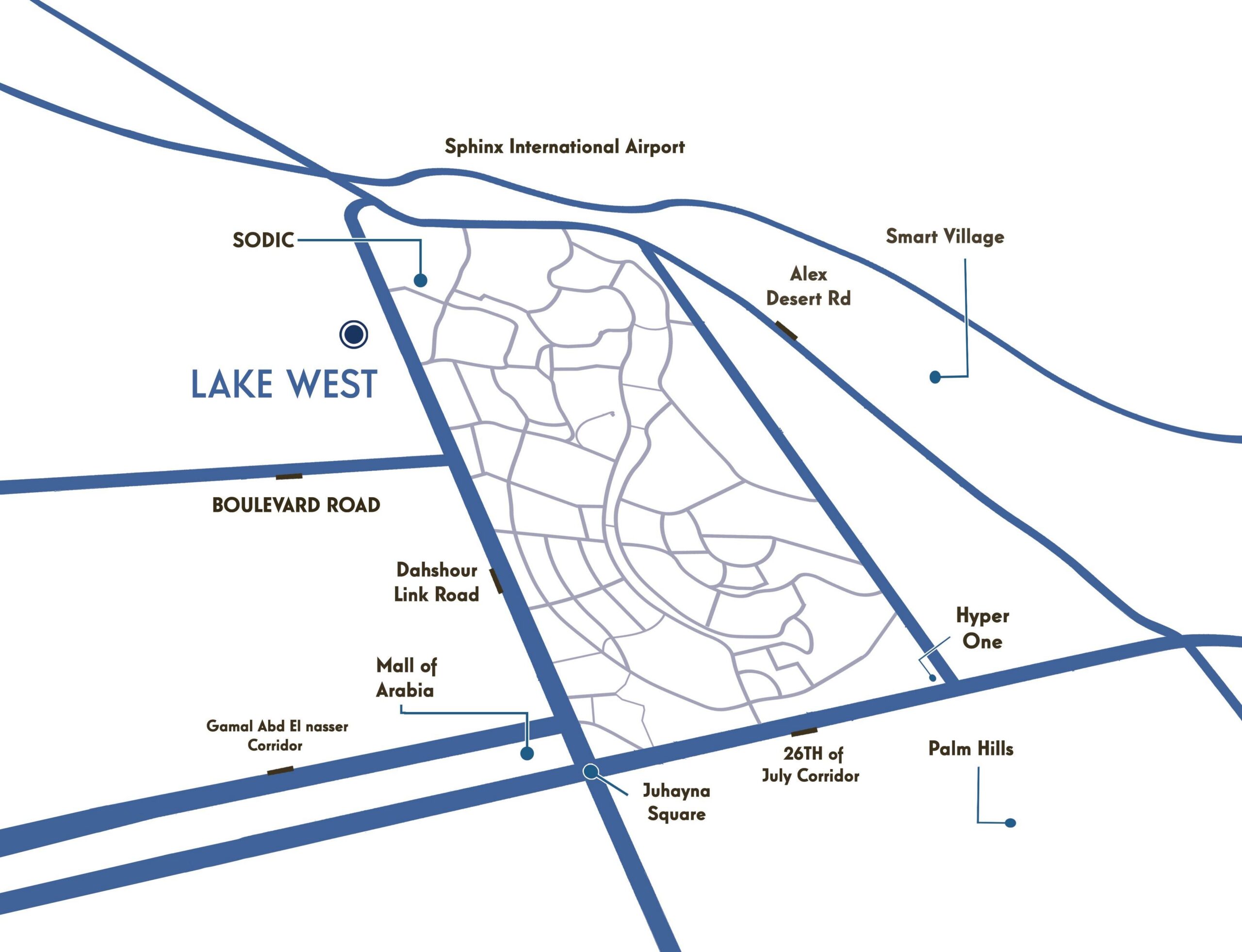 Lake West master plan