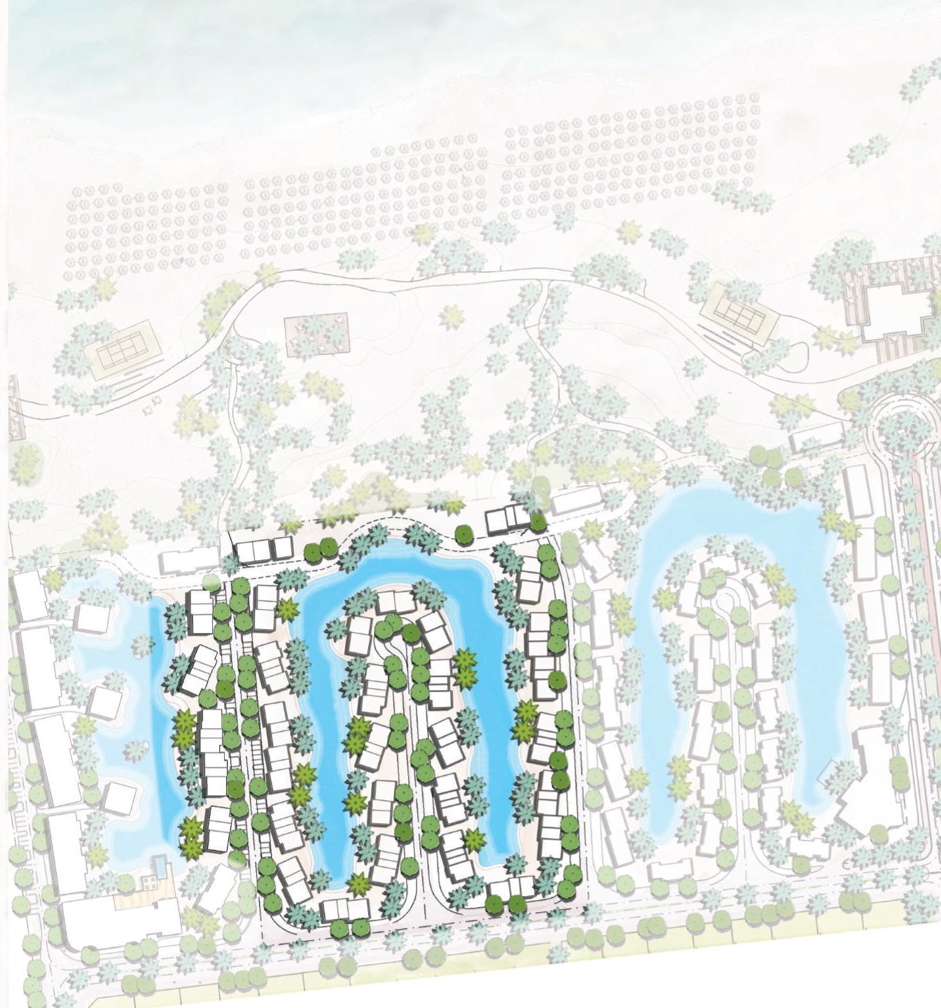 Le Gray Beach Hotel and Residences master plan