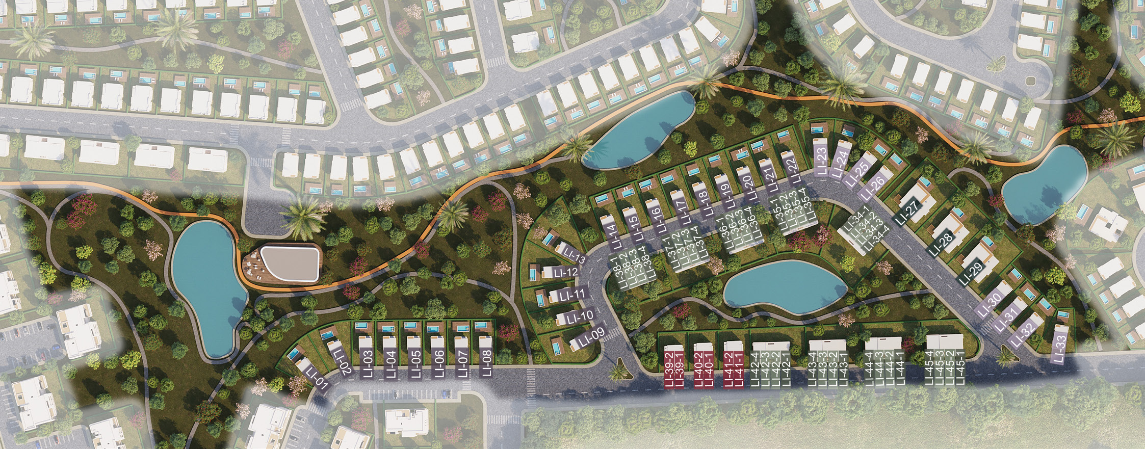 Lilac Village master plan