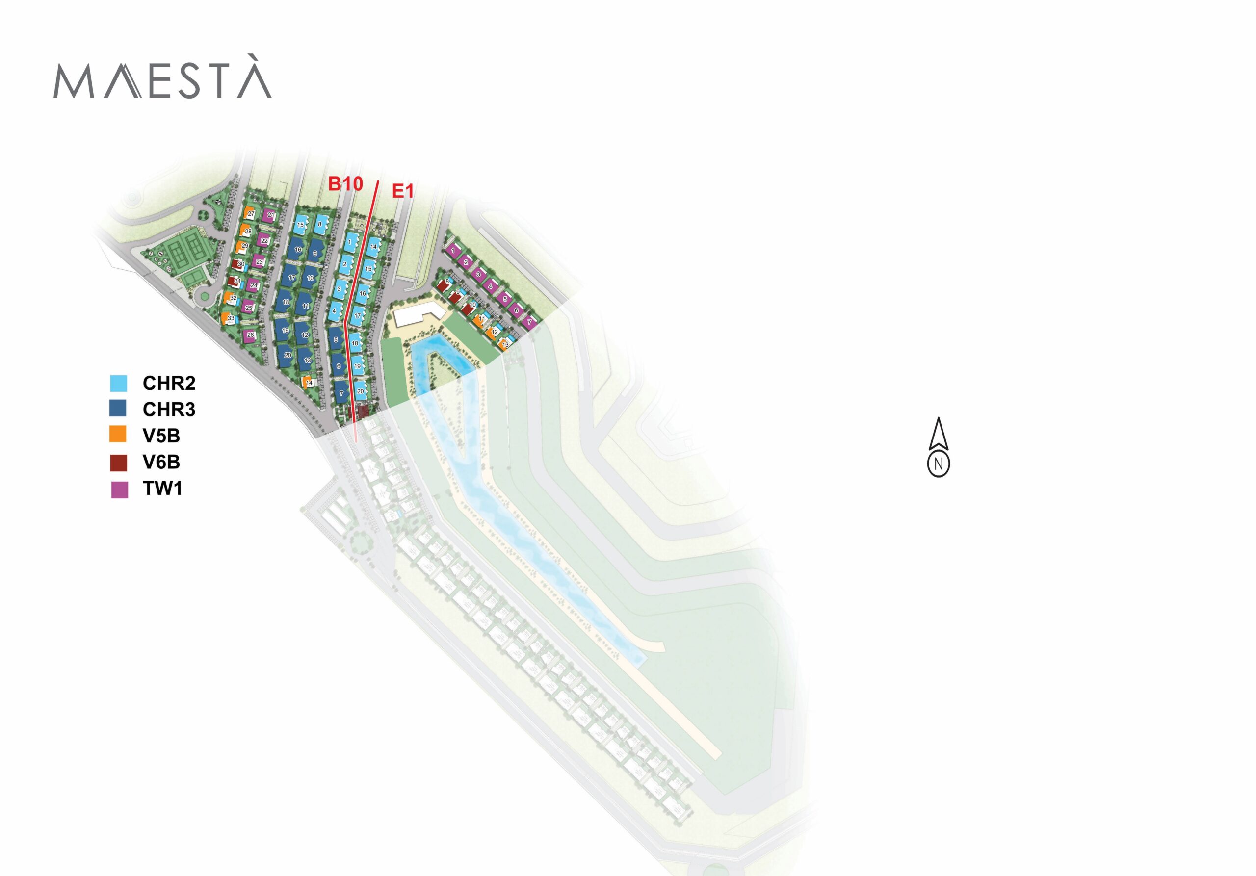 Maesta Il Monte Galala master plan