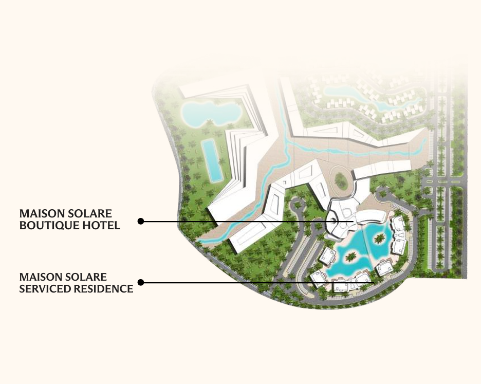 Maison Solare master plan