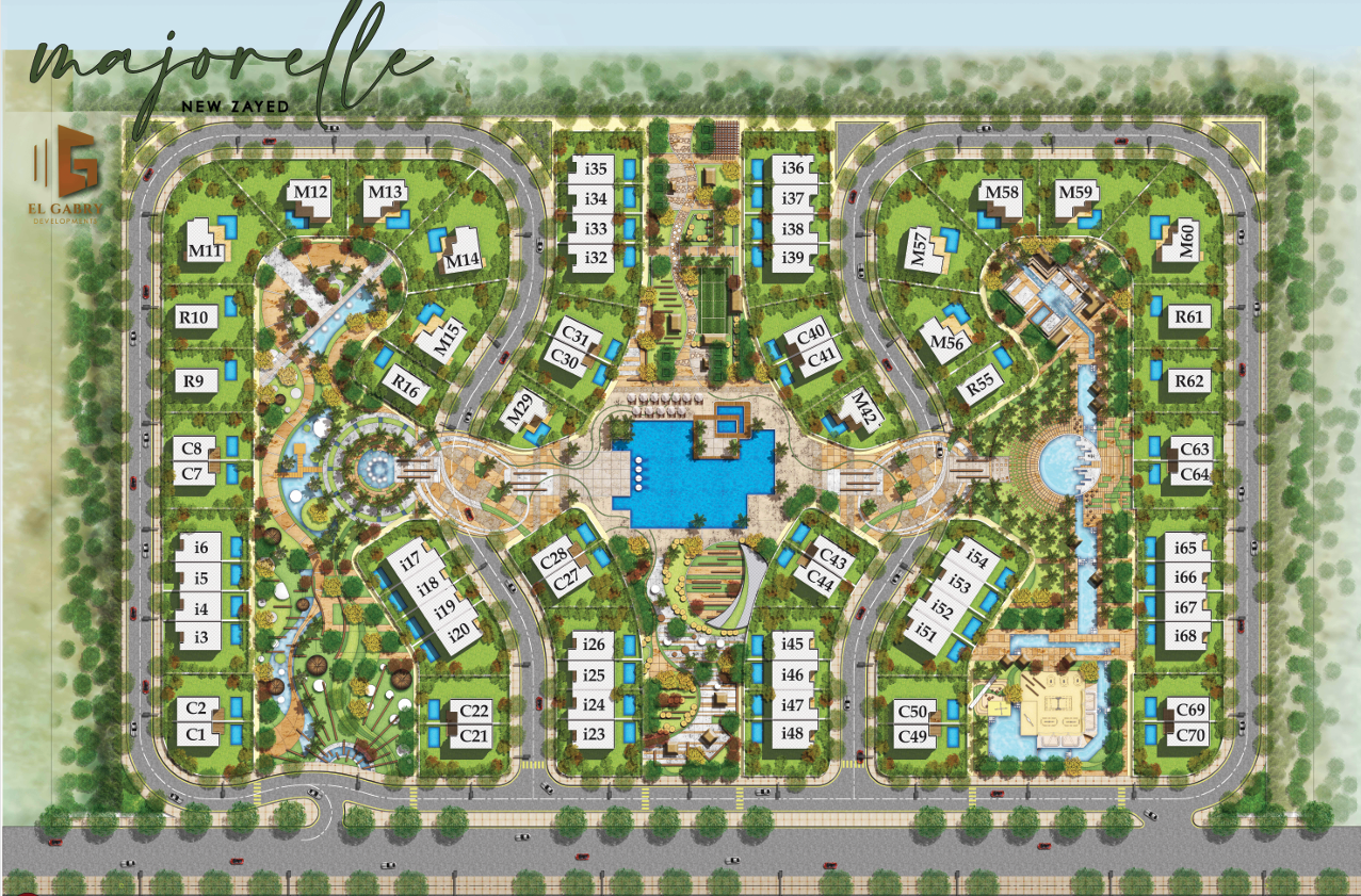 Majorelle master plan