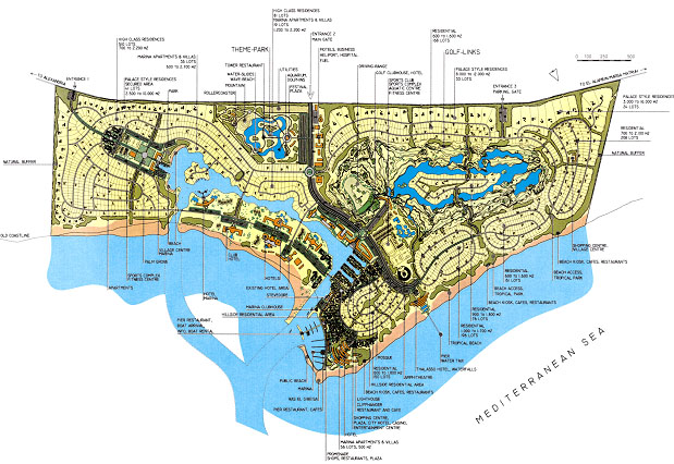Marina El-Alamein master plan