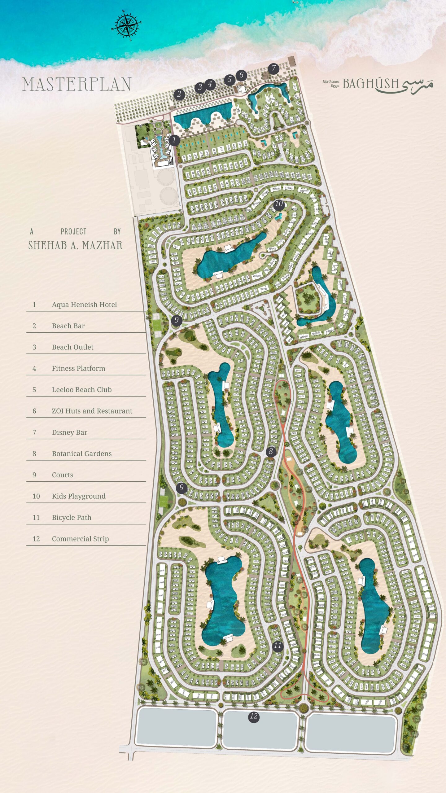 Marsa Baghush master plan