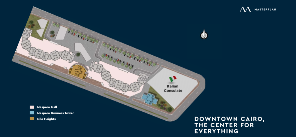 Maspero Business Tower master plan