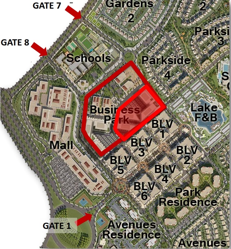 Mivida Business District master plan