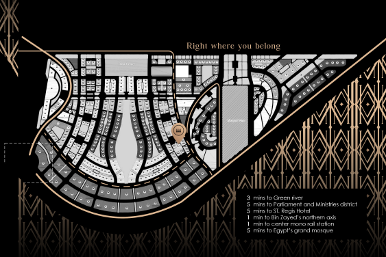 Modon Hotels & Residence Tower master plan