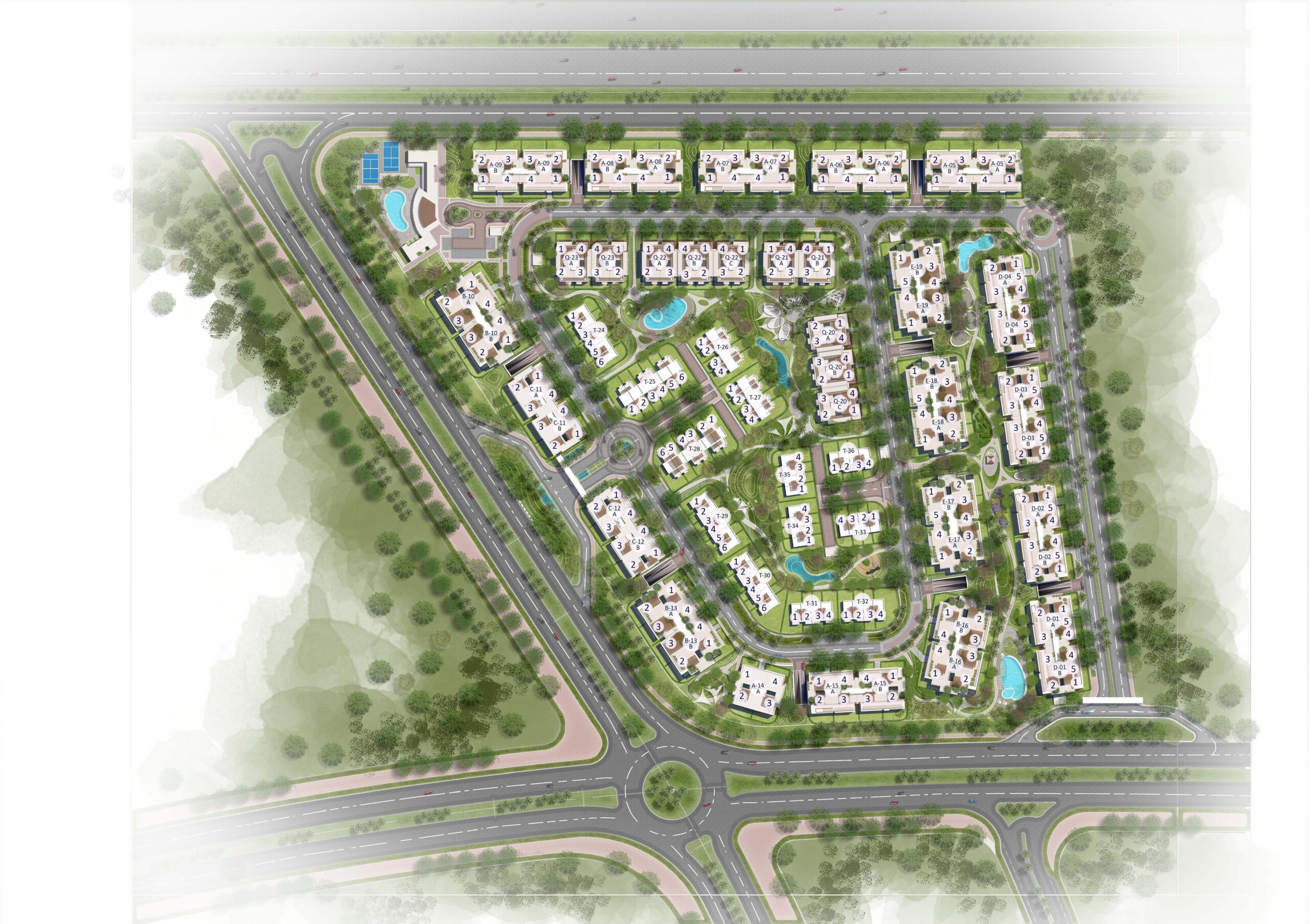 Monark Residence master plan