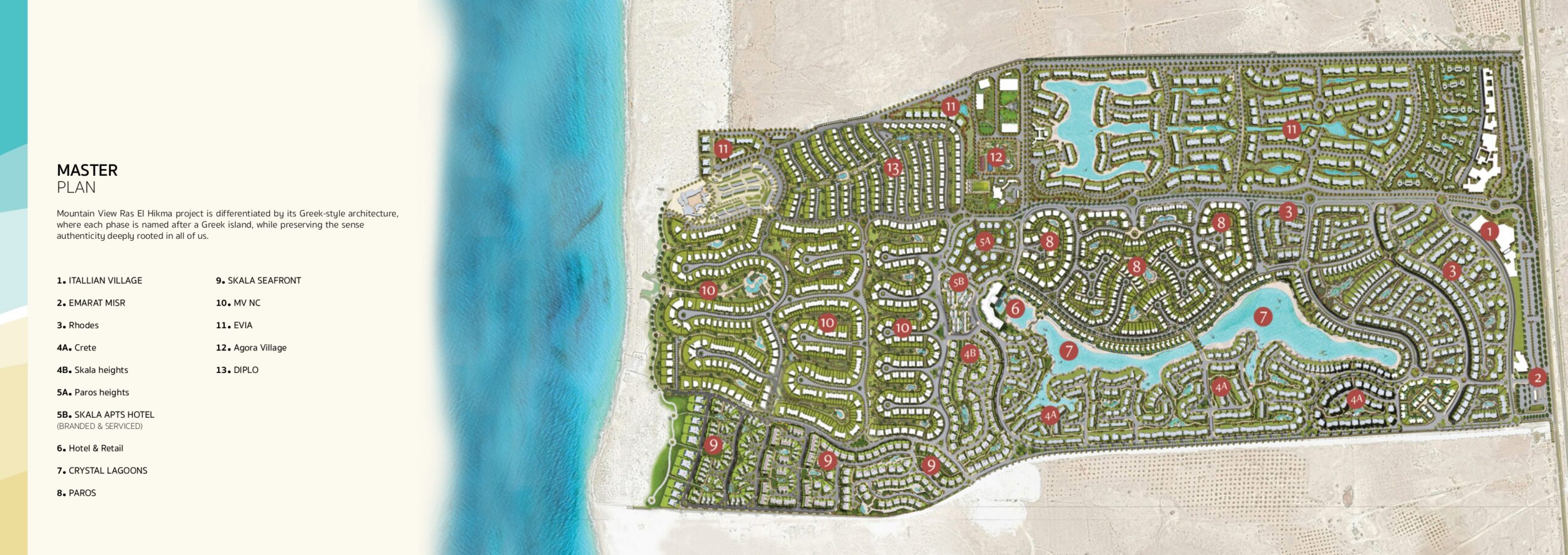 Mountain View Ras El Hekma master plan