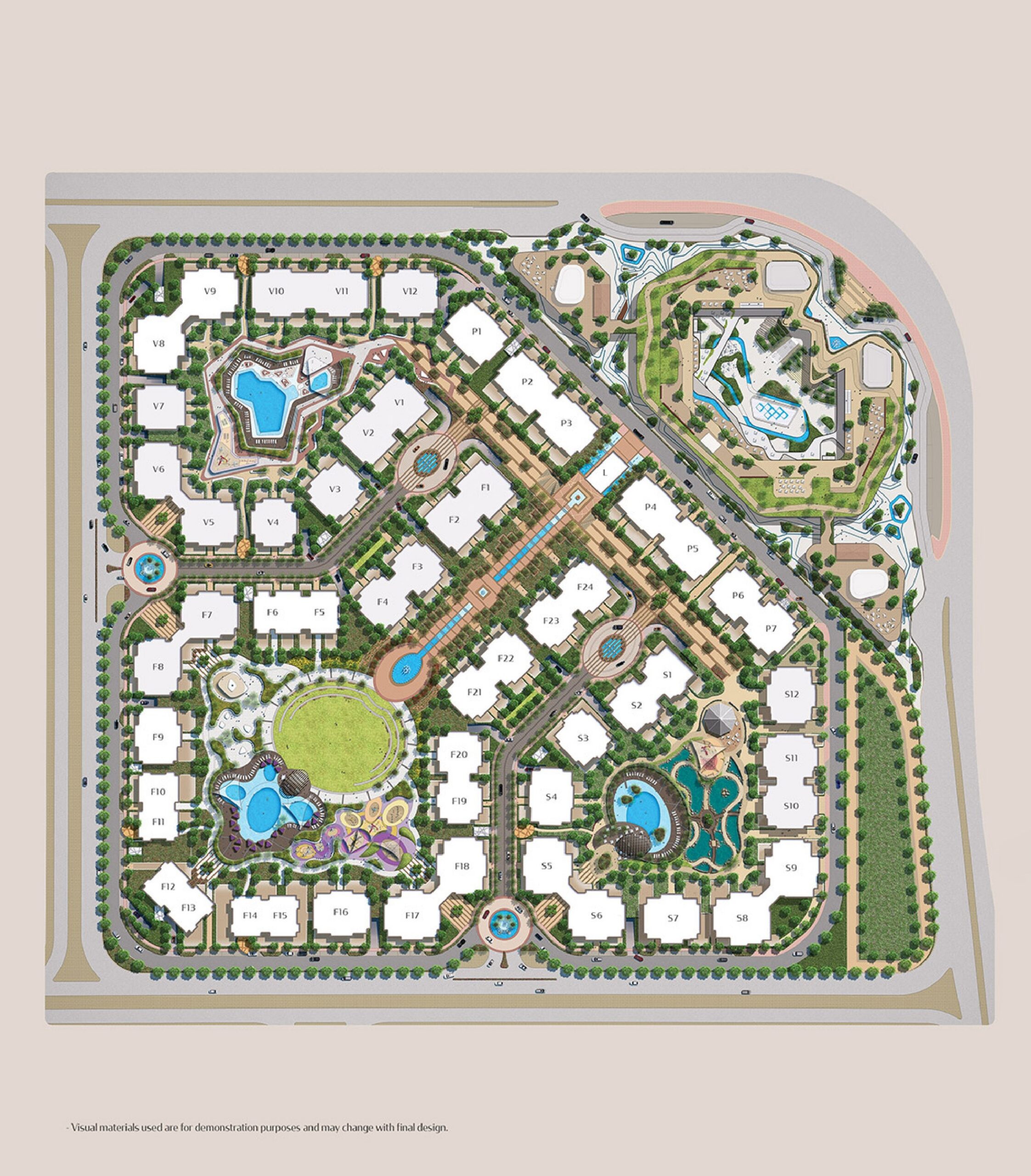 Ninety Avenue master plan