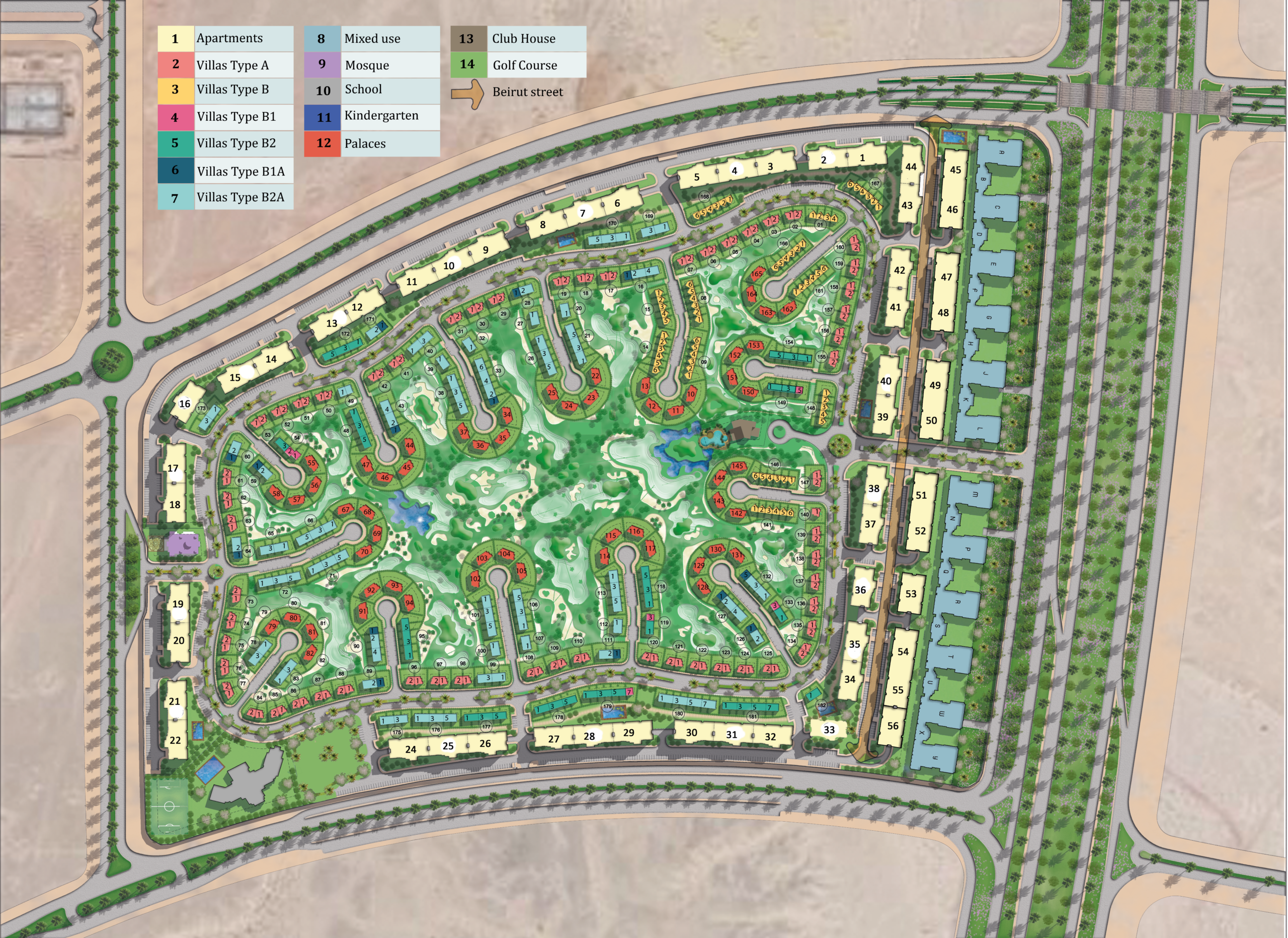 Nyoum Mostaqbal City master plan