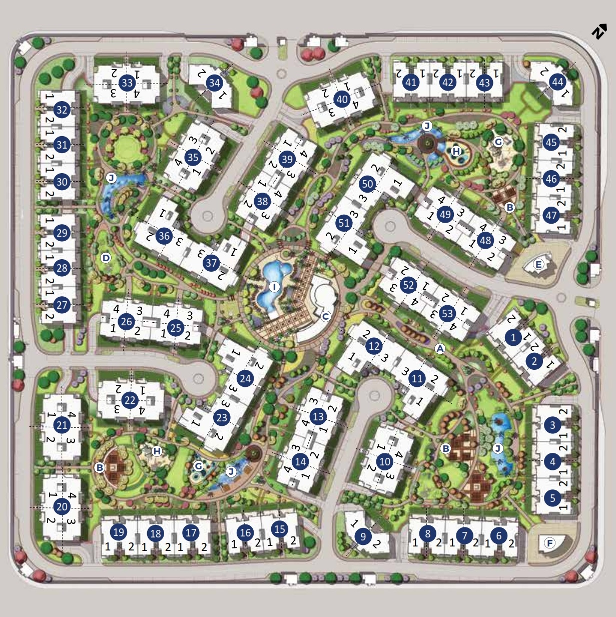 October Plaza master plan