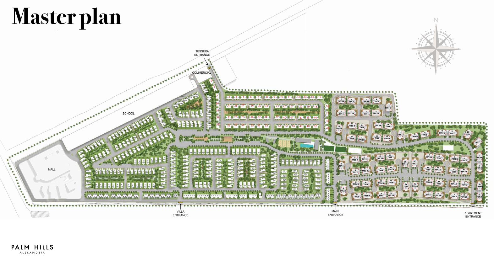 Palm Hills Alexandria master plan