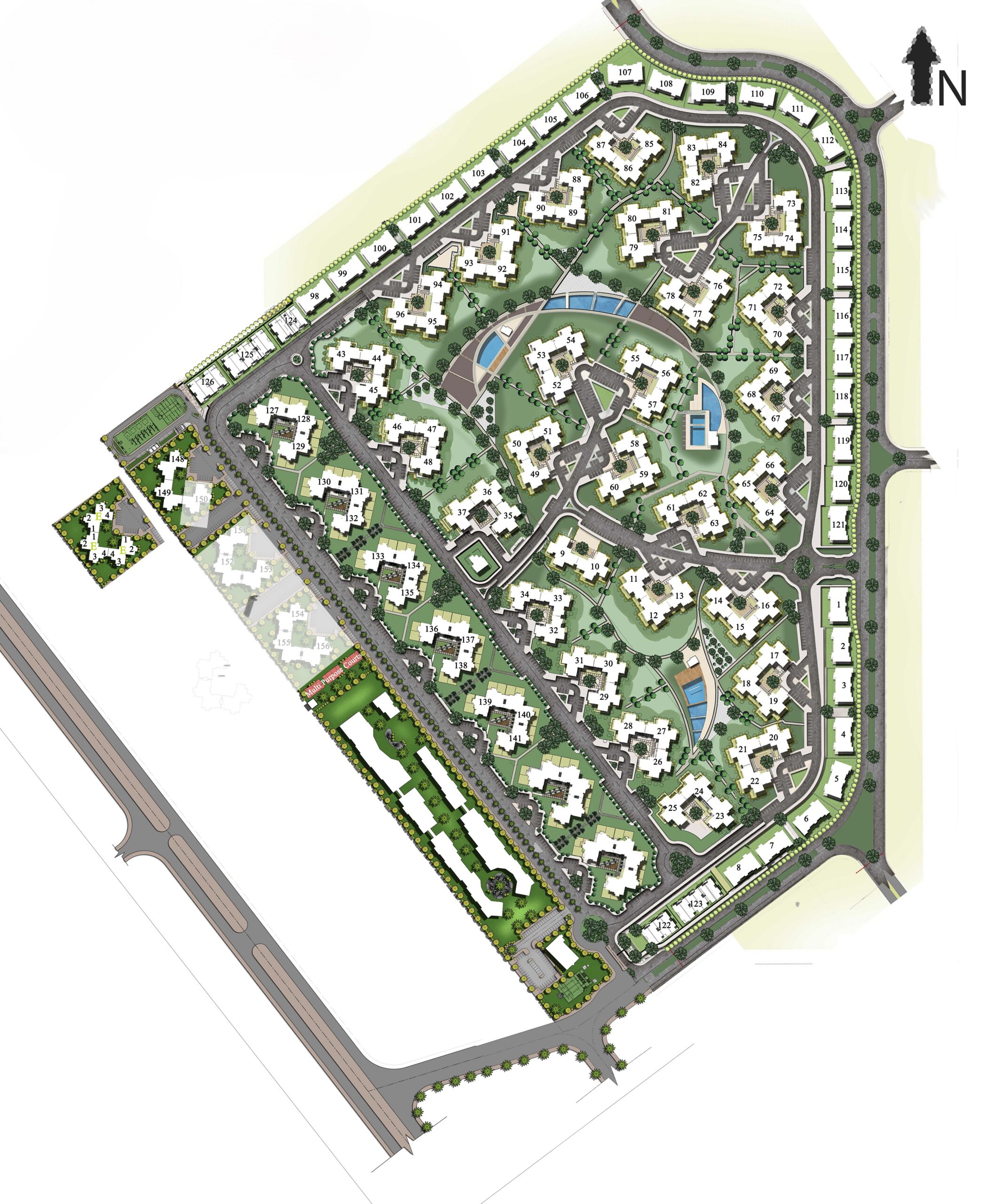Palm Parks master plan