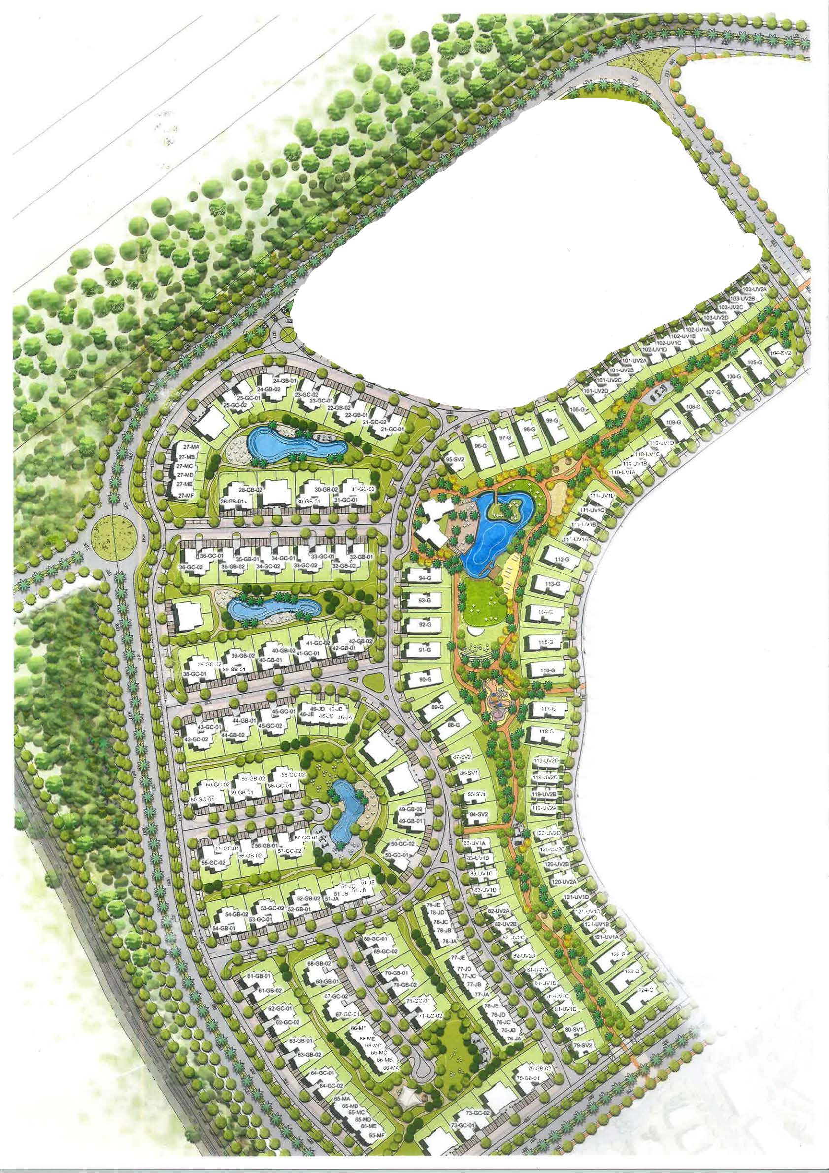 Parkside – Owest master plan