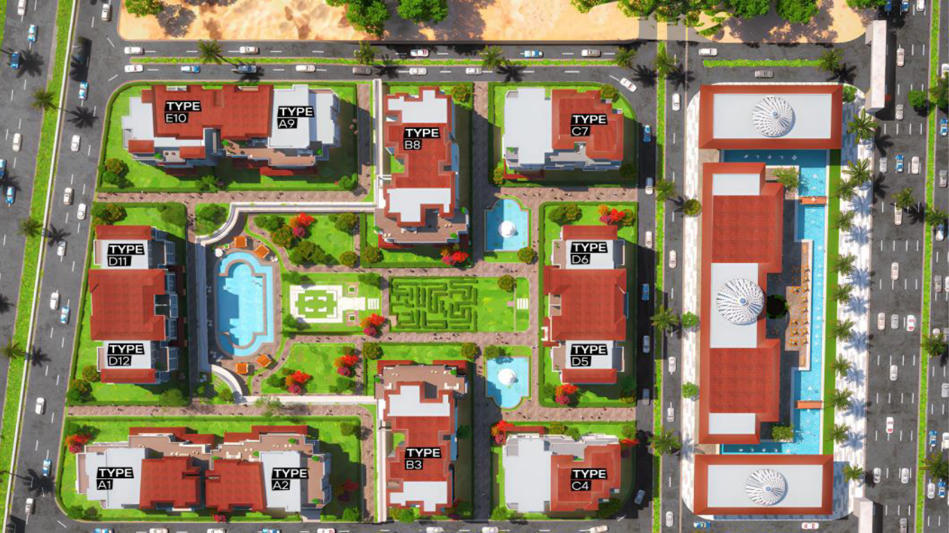 Peerage Residence master plan