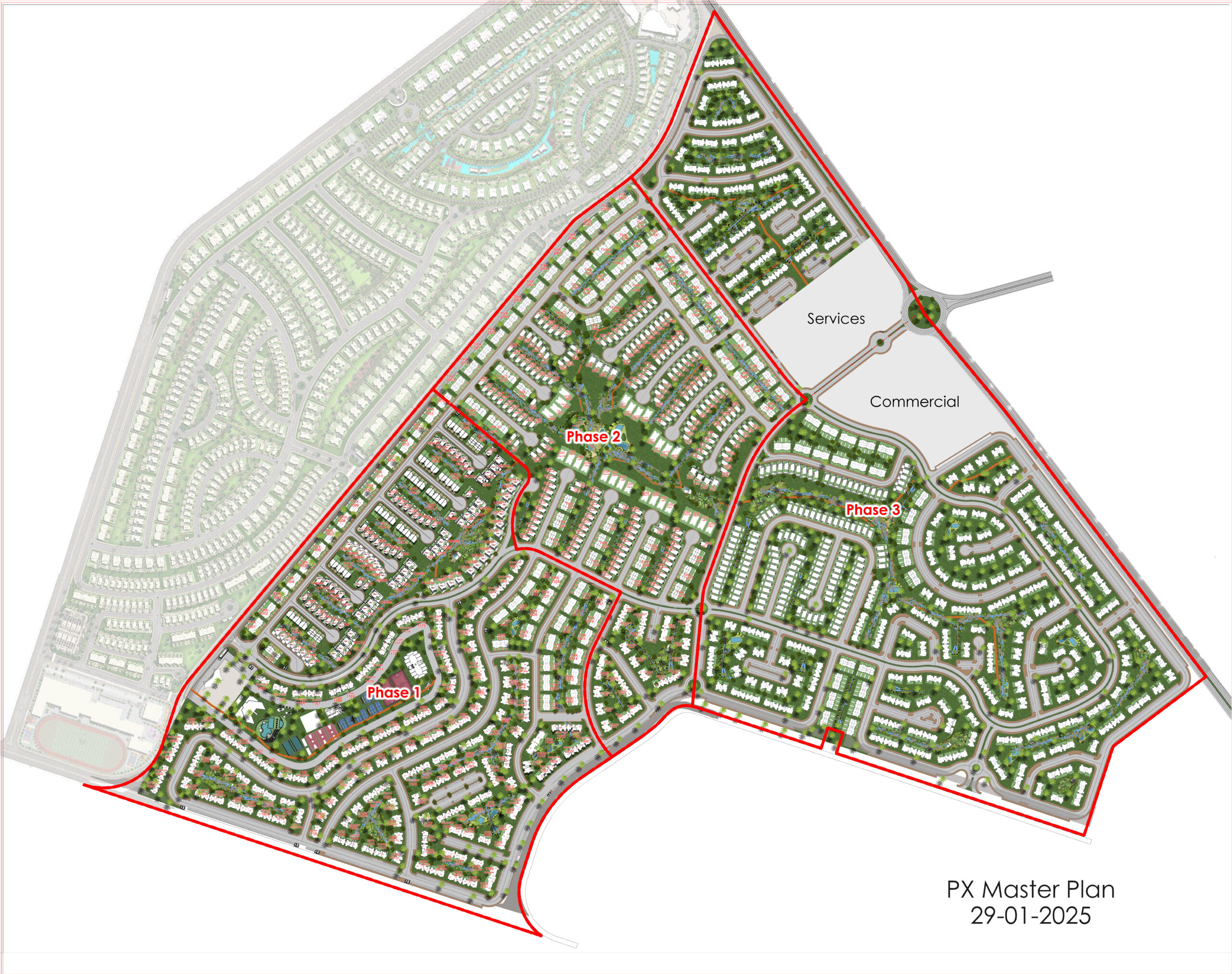 PX master plan