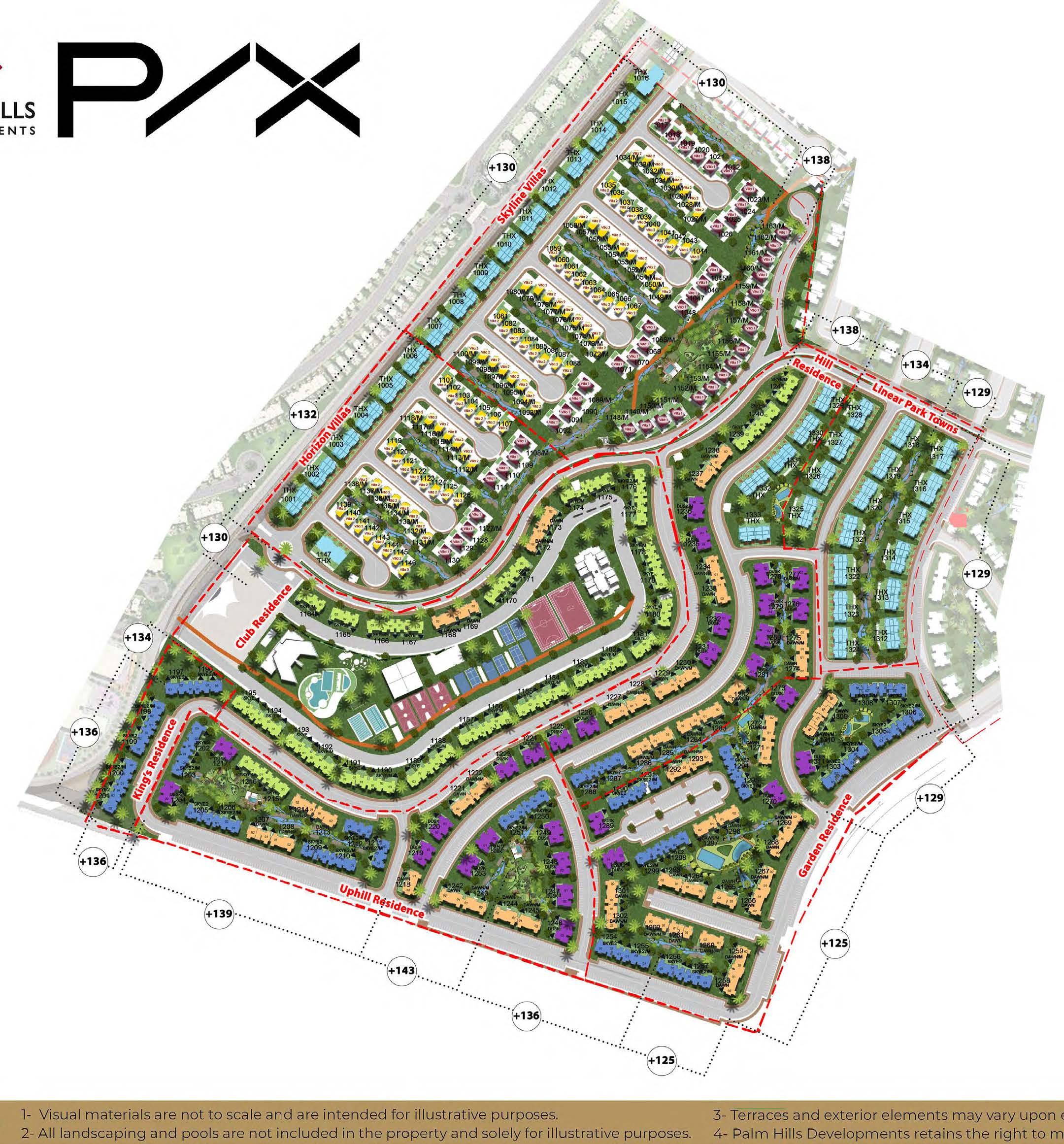 PX-Phase One master plan