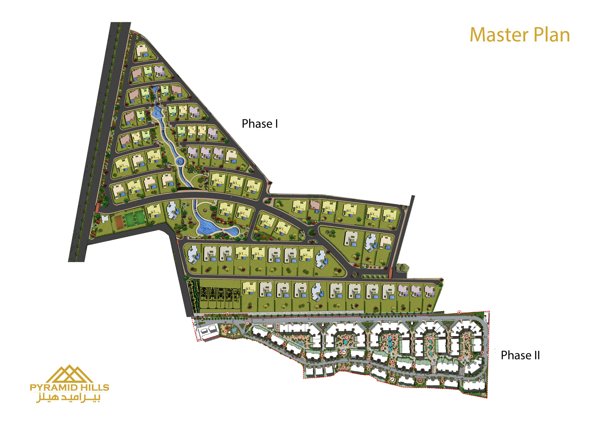 Pyramid Hills master plan