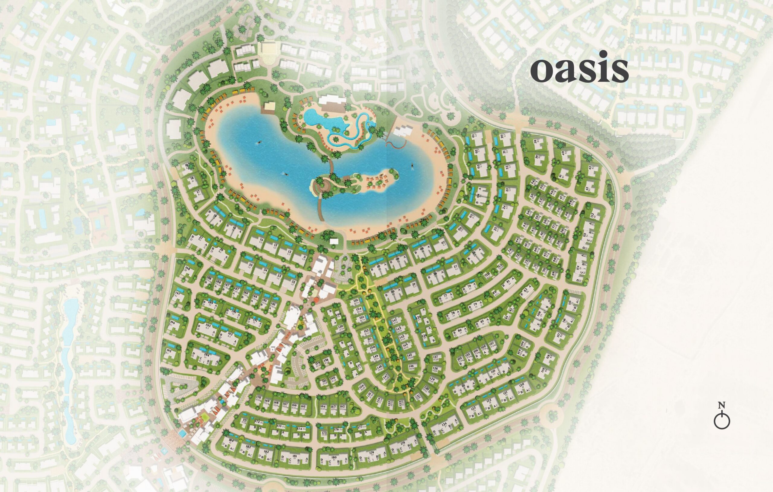 R3-Oasis master plan