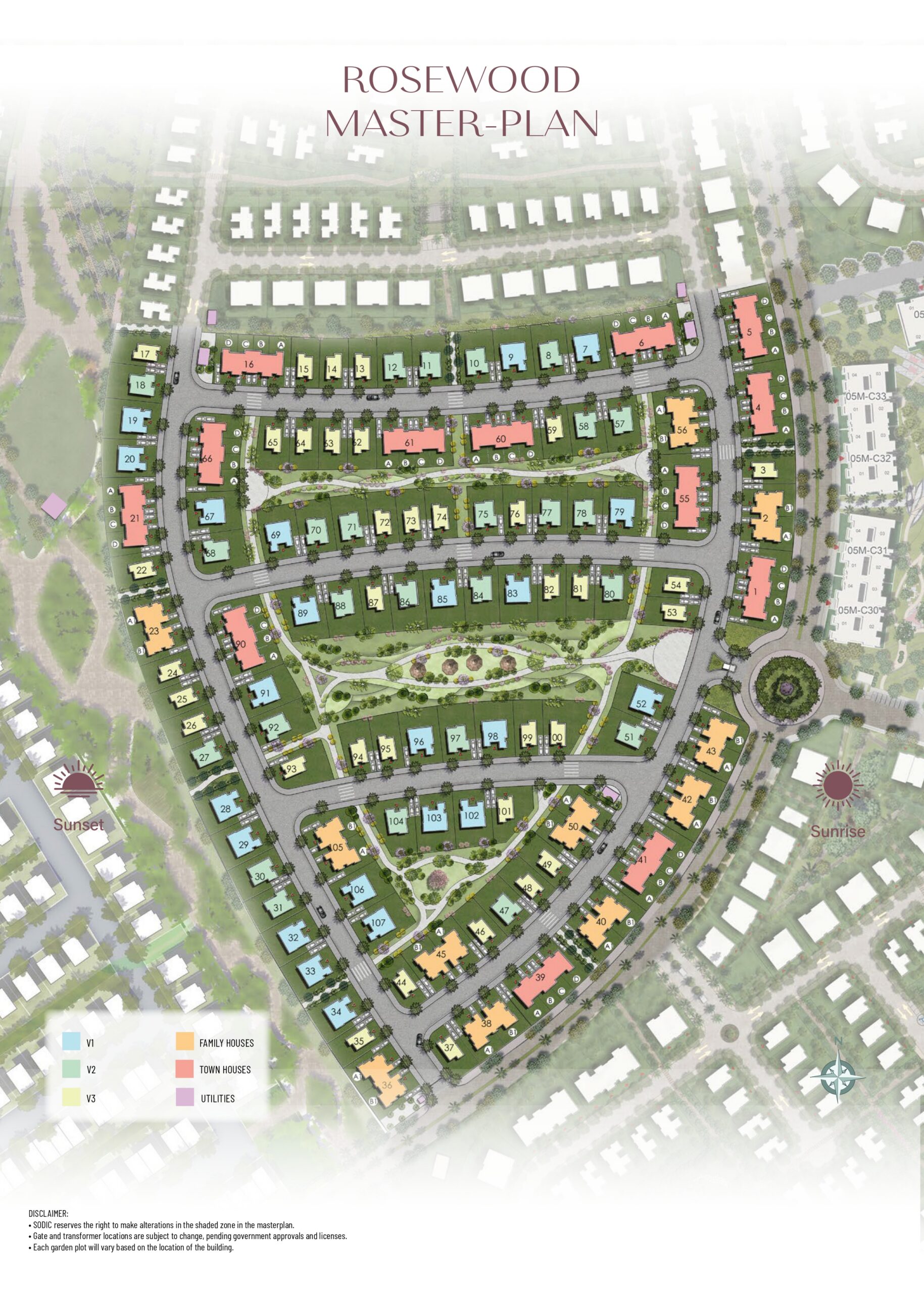 Rosewood master plan