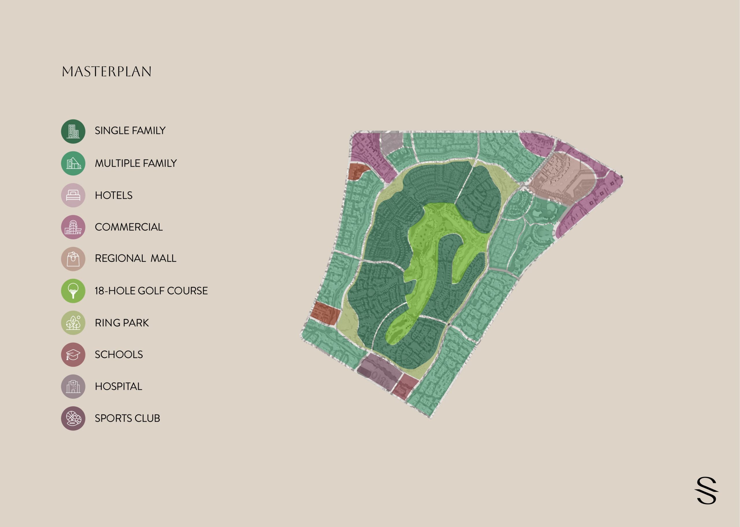 Sapphire Golf Residences master plan