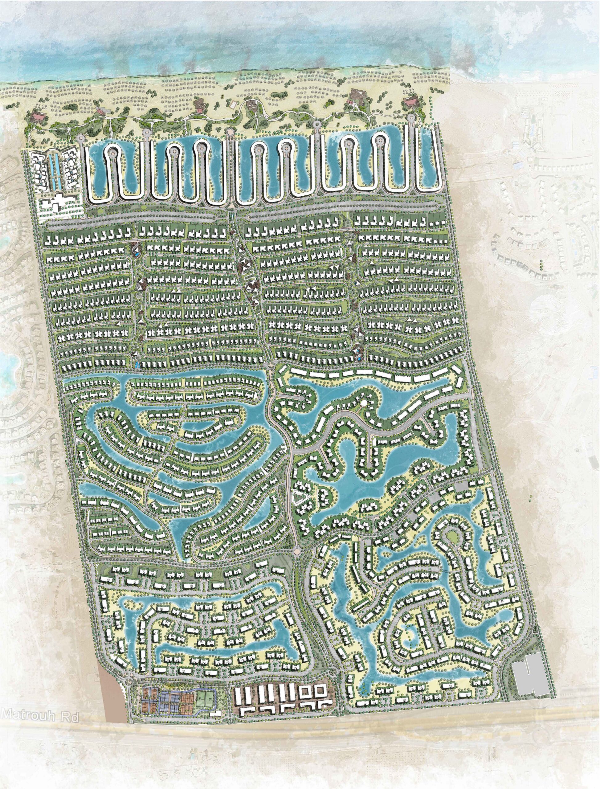 Seashell Ras El Hekma master plan