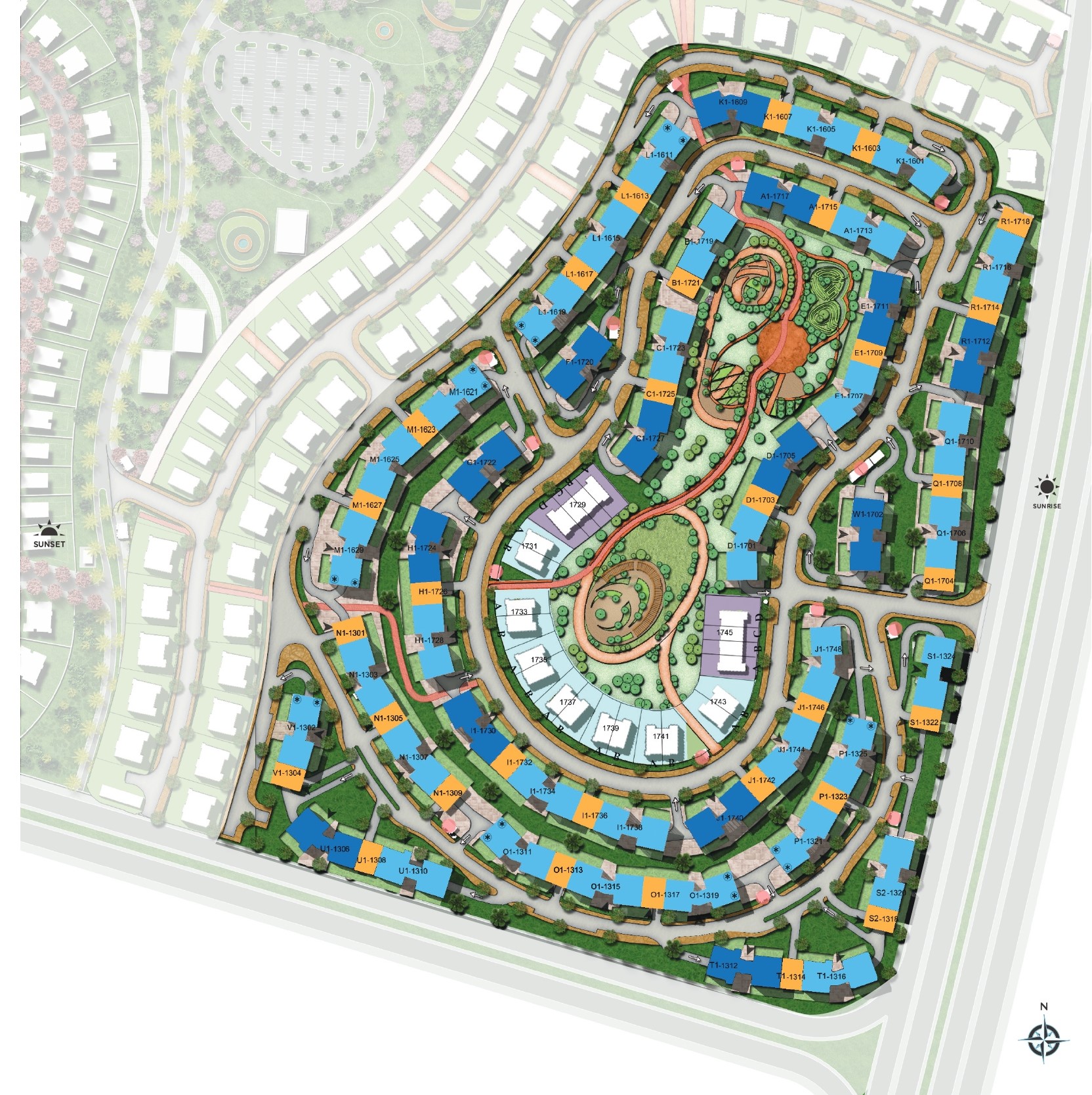 Sky Condos master plan