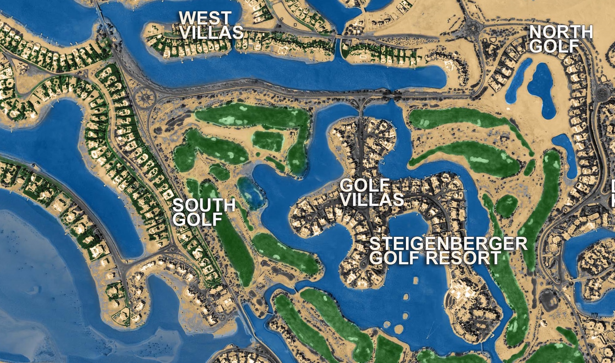 South Golf Villas master plan