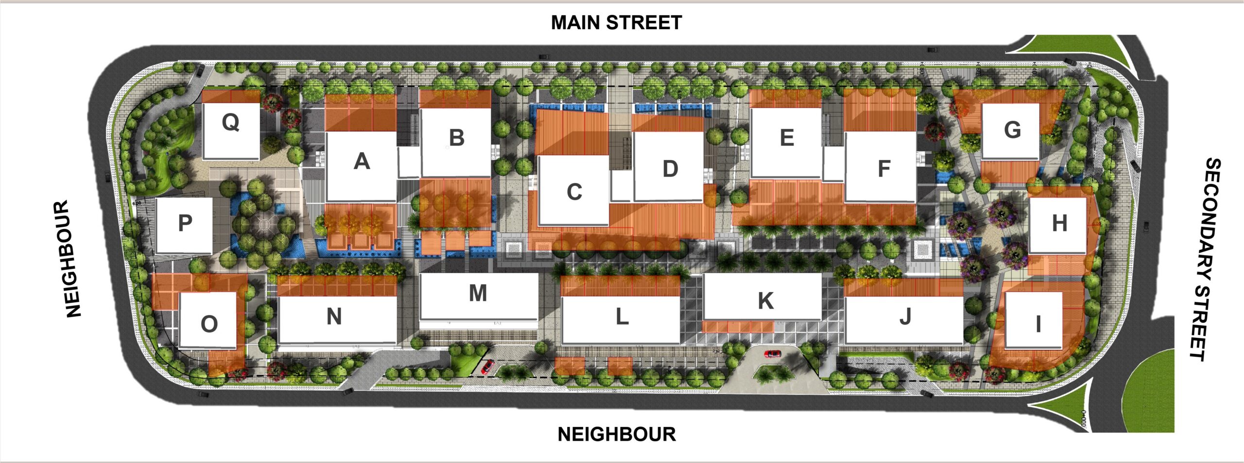 Space Mall master plan