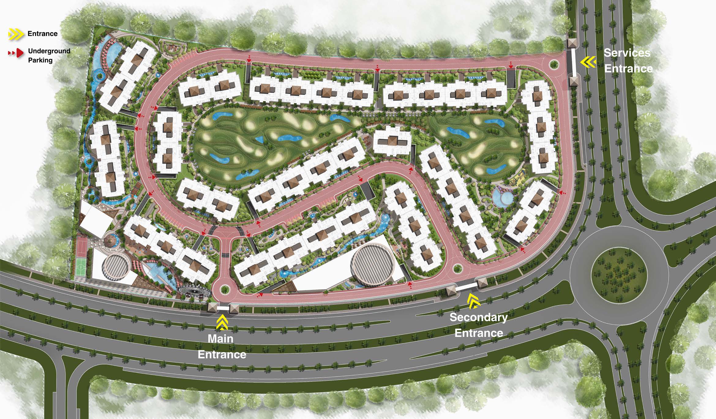 Suli Golf Residence master plan
