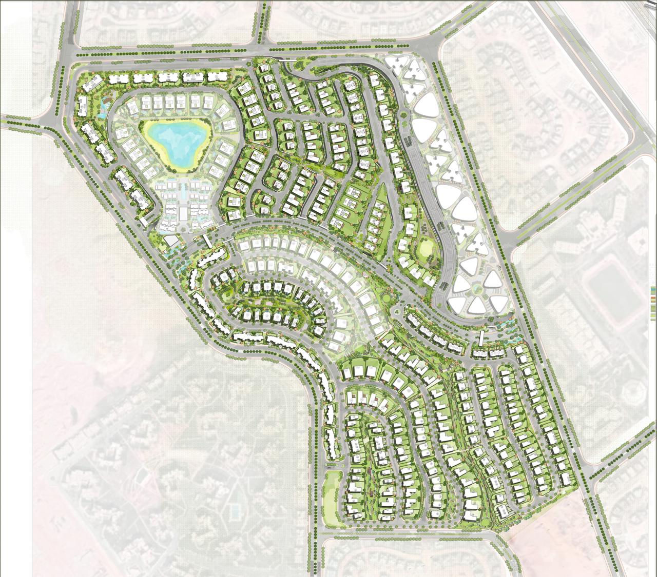Swan Lake West master plan