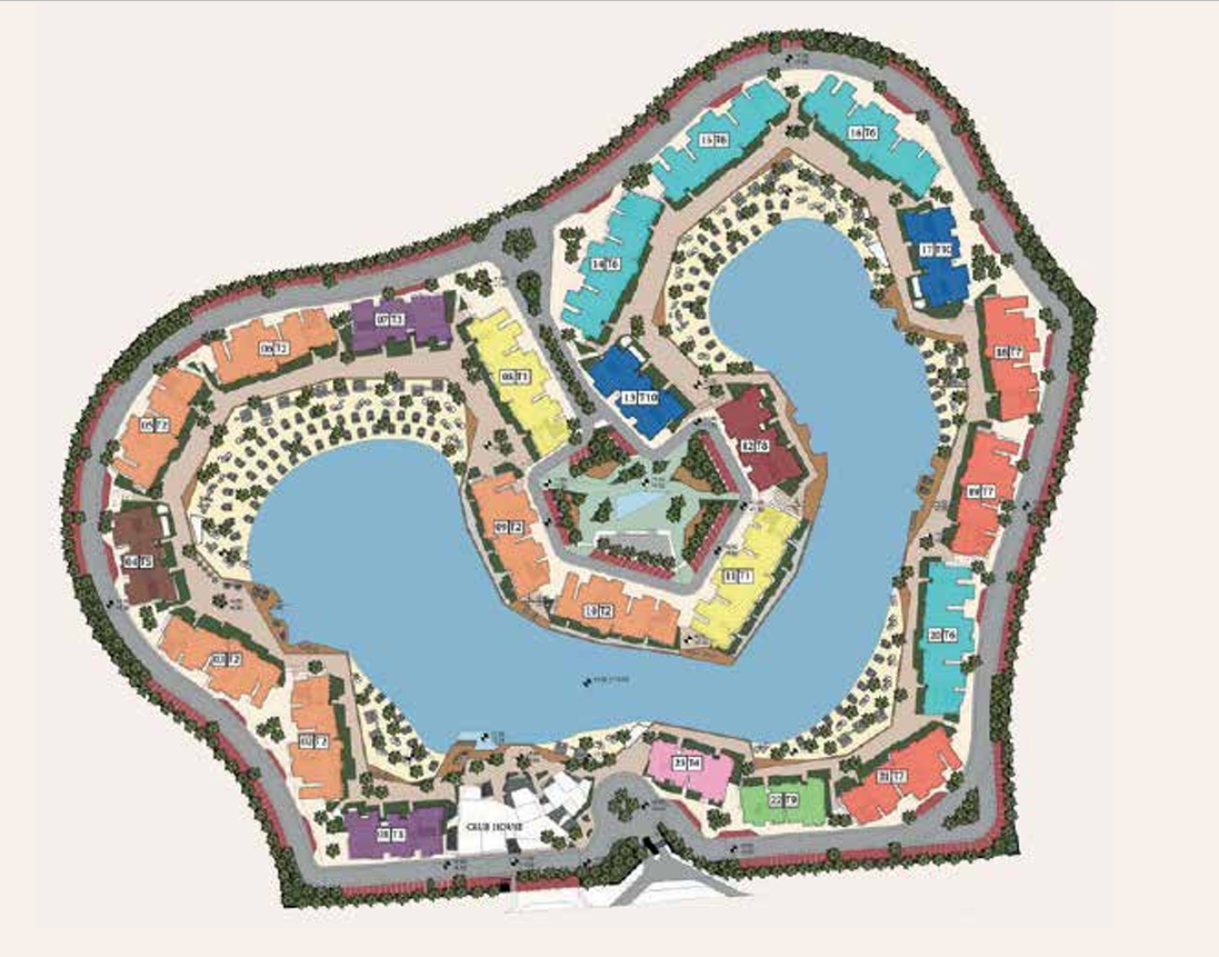 Swanlake El Gouna master plan