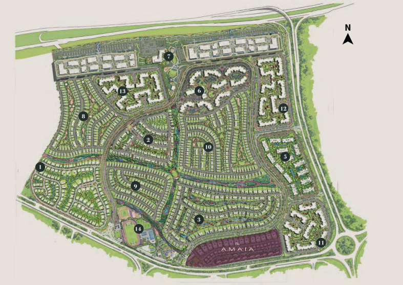 Swanlake Residences master plan