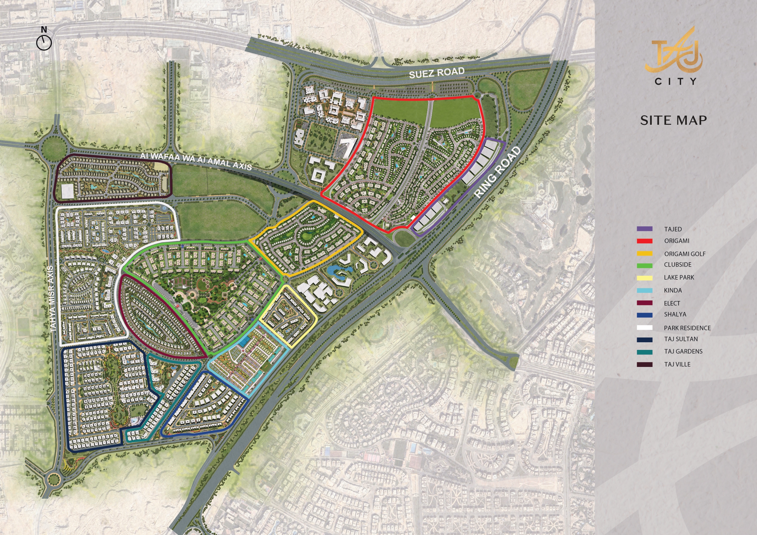 Taj City master plan