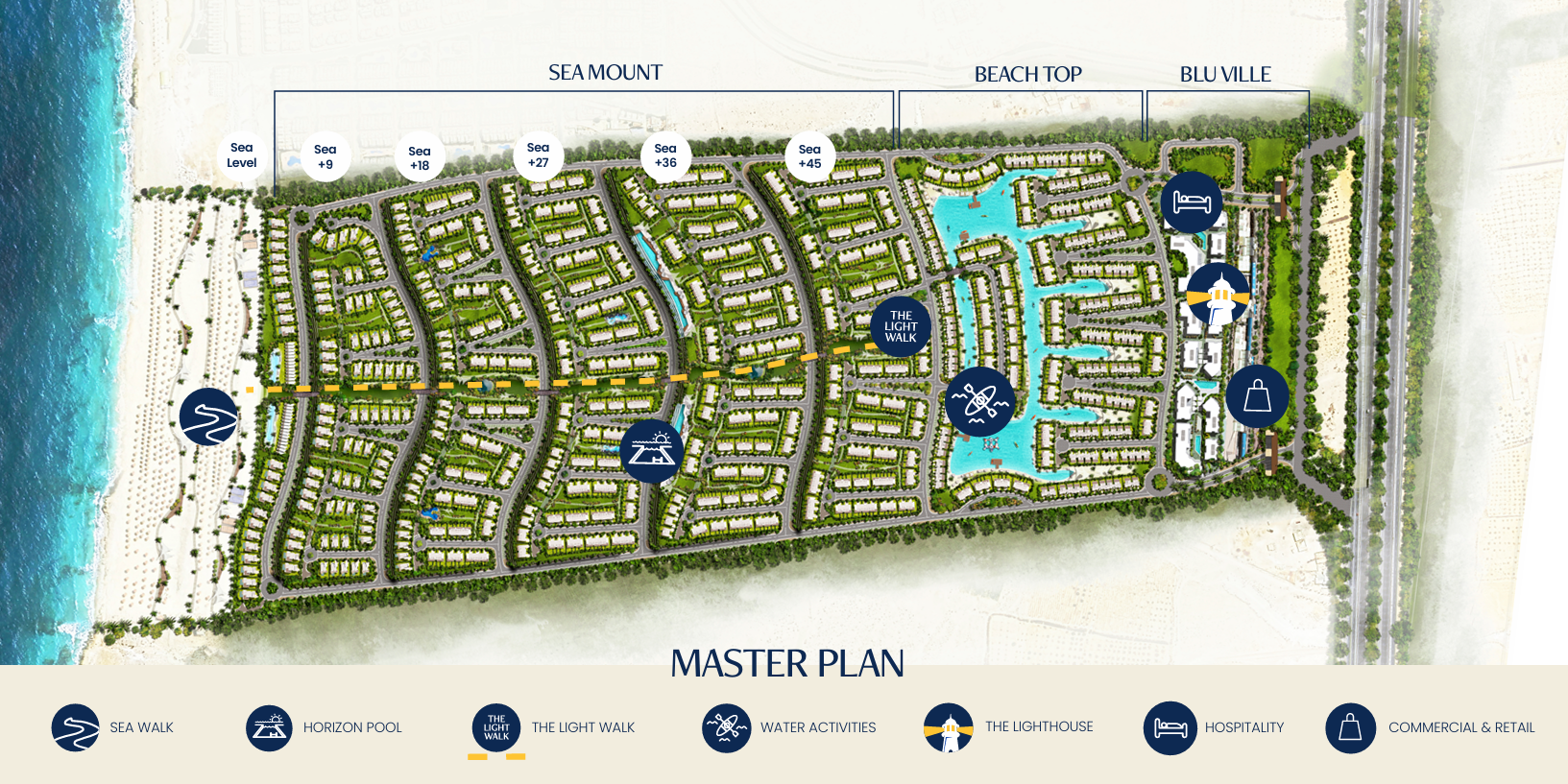The Beach Top-LVLS master plan