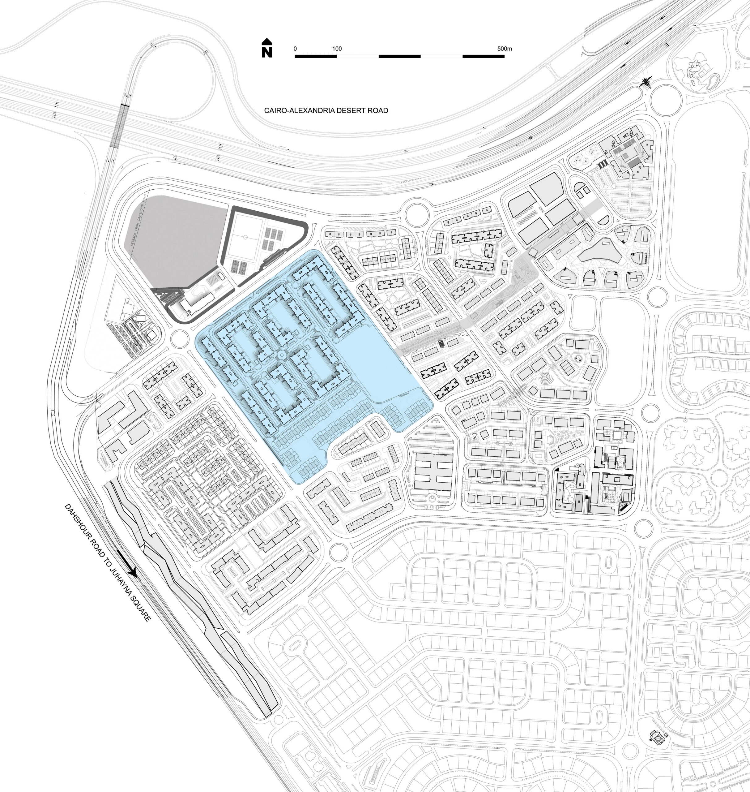 The Courtyards master plan