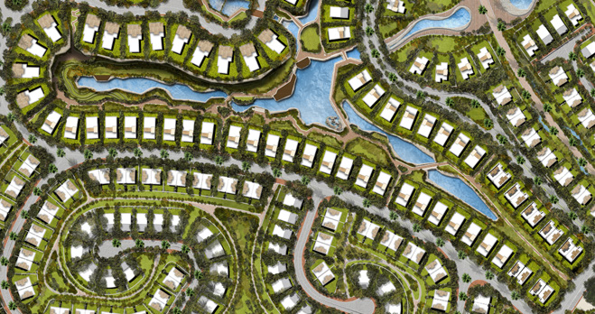 The Creeks Villas master plan