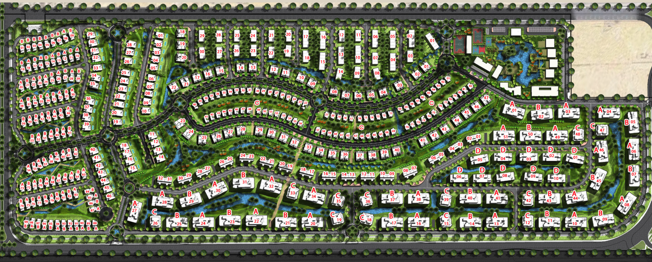 The Crest master plan