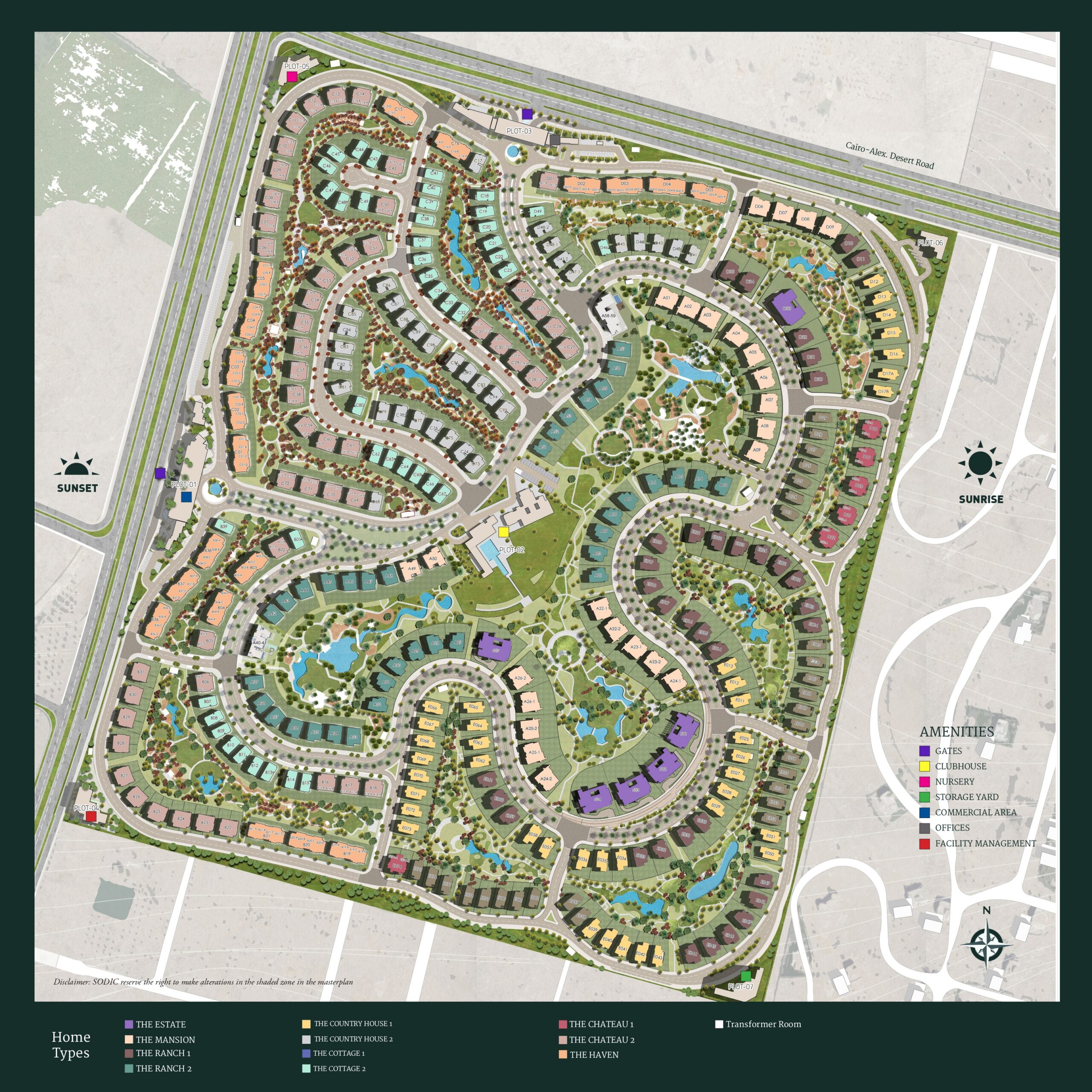 The Estates master plan