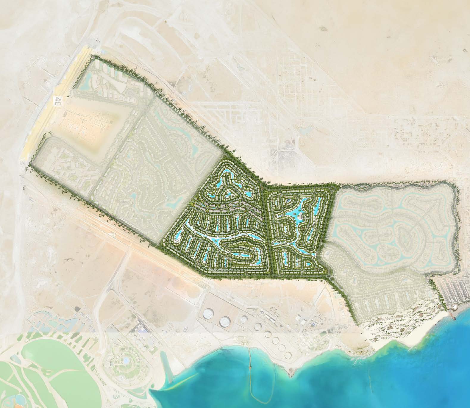 The Greek Plage master plan